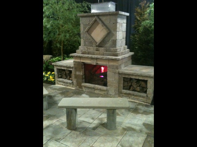 Outdoor Fireplace